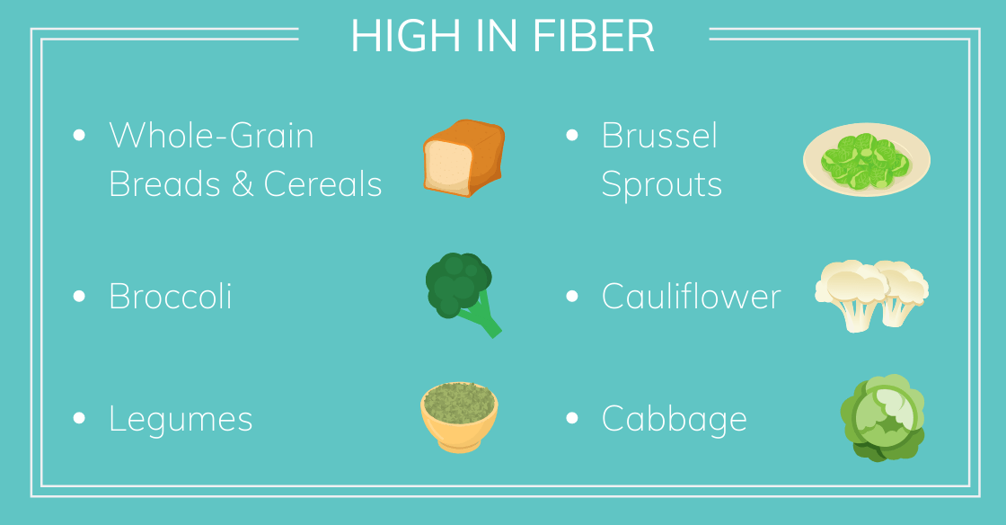 High fiber infographic 