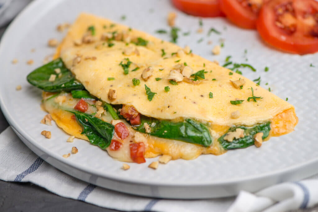 Bariatric Breakfast Ideas - Egg Omelette
