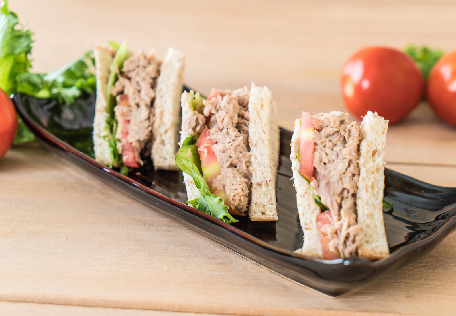 Tuna fish salad sandwiches to illustrate Bariatric Meal Prep Ideas